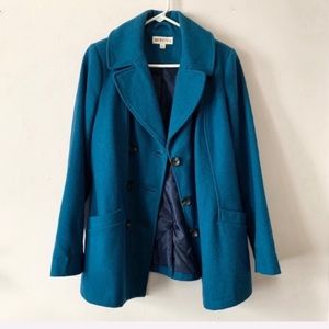 Merona Wool Blend Pea Coat Size Medium